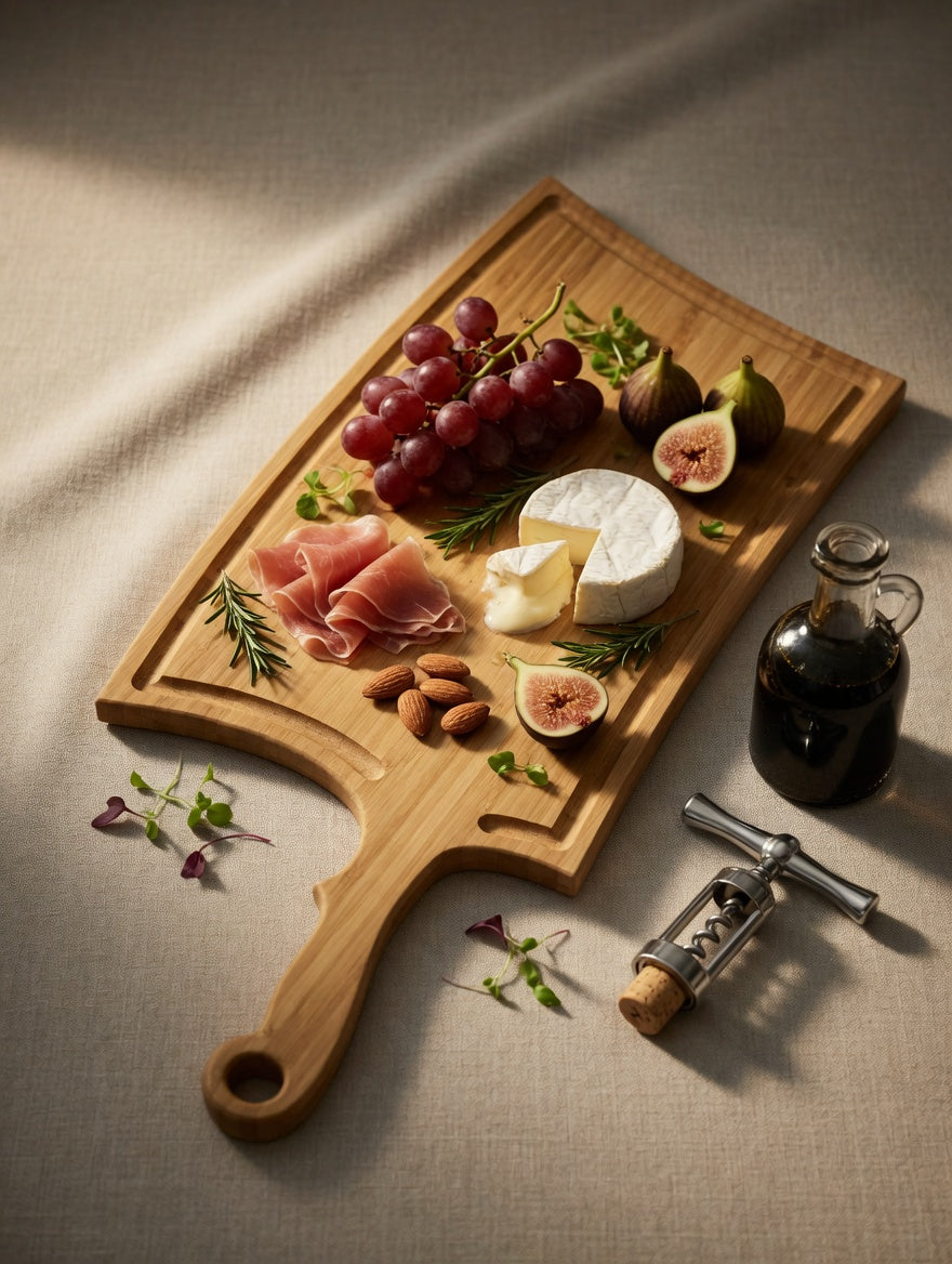 The Cleaver, Bamboo, Large with drip channel