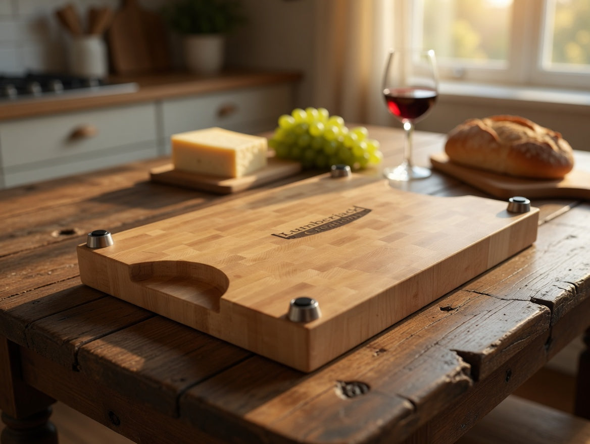 The Chef, Hard Maple end grain butcher block.