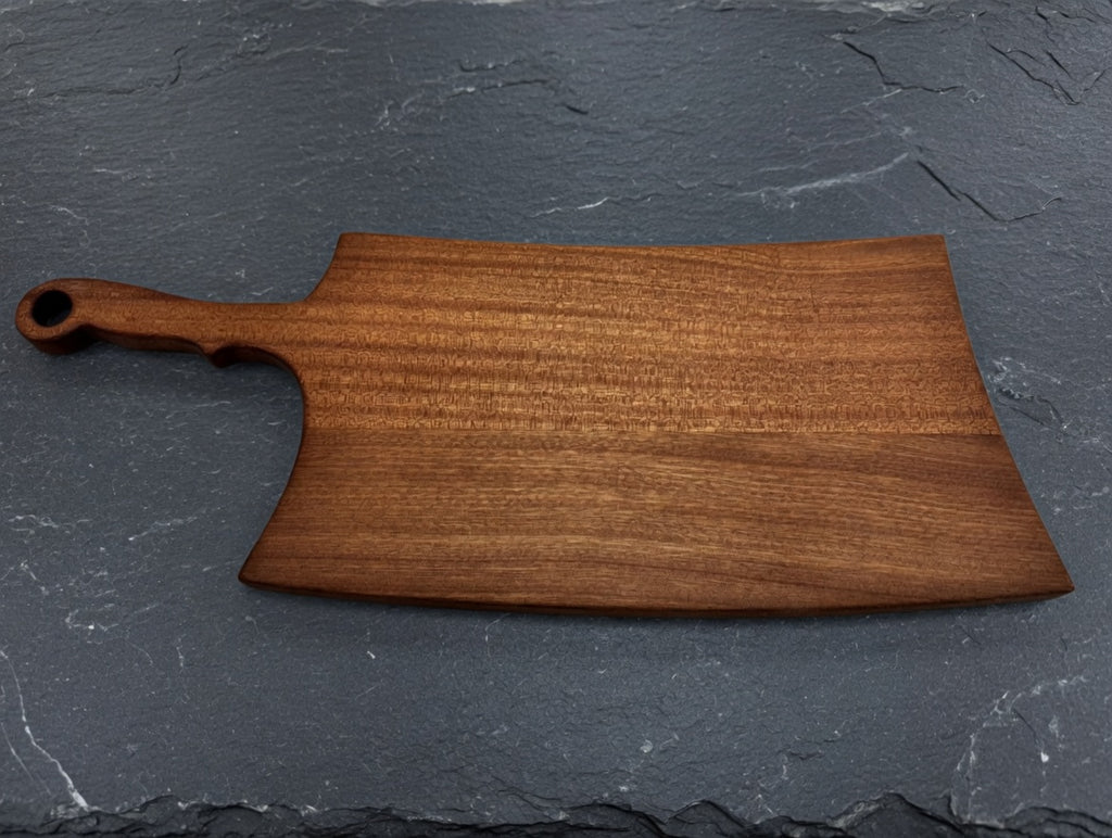The Cleaver, Sapele wood, Large with drip channel
